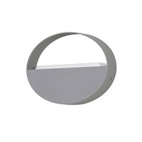 Apliqué Redondo LED Gris 4W