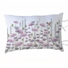 MARGARITA SCHEEL BY CASA ALVARINHO - FUNDA ALMOHADA JARDÍN SILVESTRE LILA 50X70