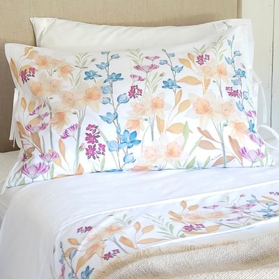 Imagen 2 del producto FUNDA ALMOHADA NARCISOS 50X70