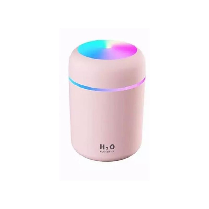 GENERICO - HUMIDIFICADOR DIFUSOR LED COLORFULL ROSA