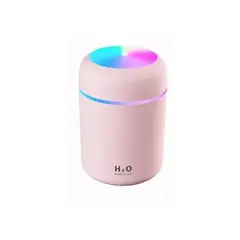GENERICO - HUMIDIFICADOR DIFUSOR LED COLORFULL ROSA