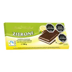 MAITRE TRUFFOUT - Tableta bitter rellena limón 100g