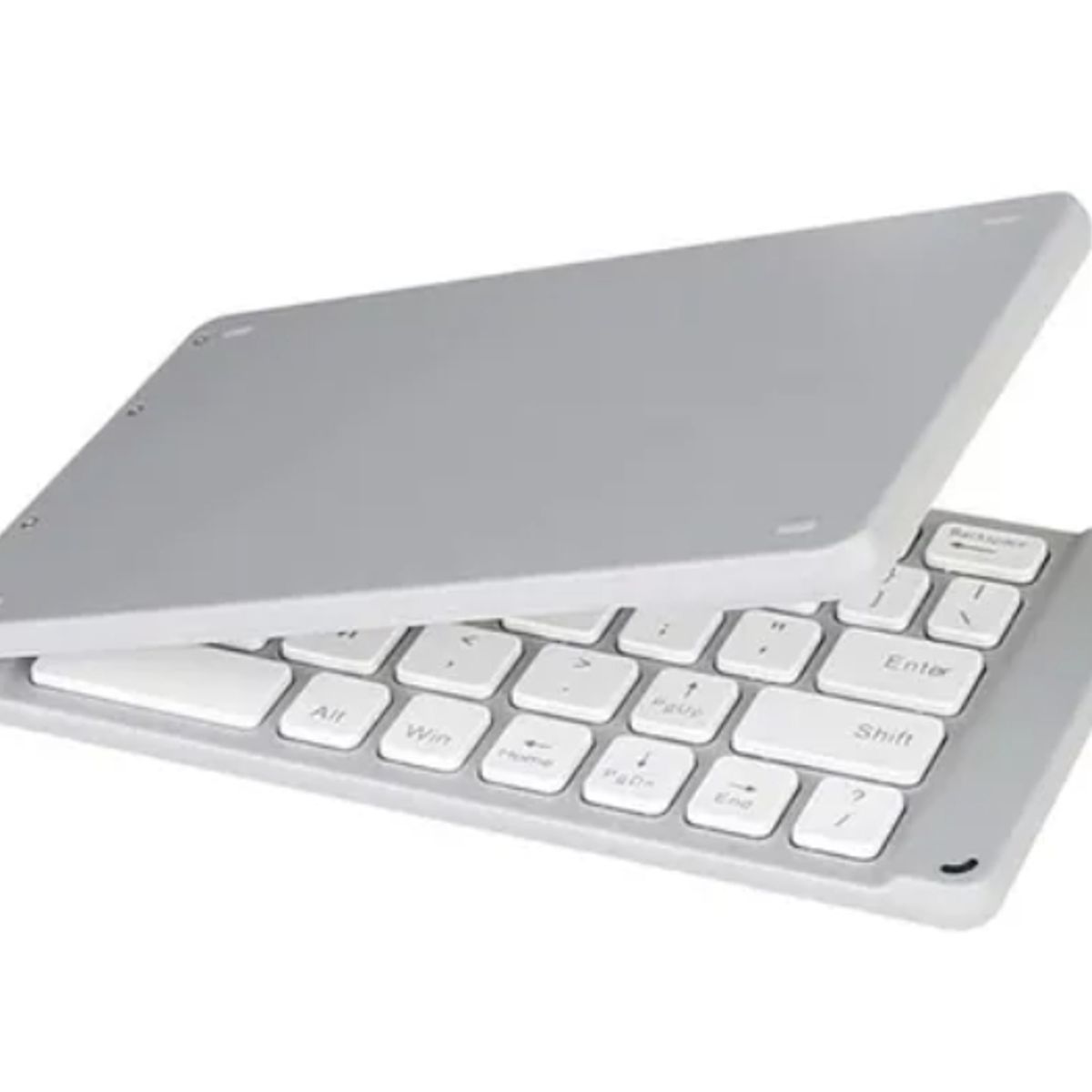 ESHOPANGIE - Mini Teclado Inalámbrico Plegable Portátil Bluetooth