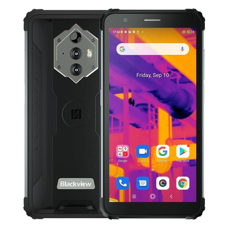 BLACKVIEW - Blackview BV6600 Pro Cámara Térmica Termográfica infrarrojo - Celular Resistente Android DualSIM