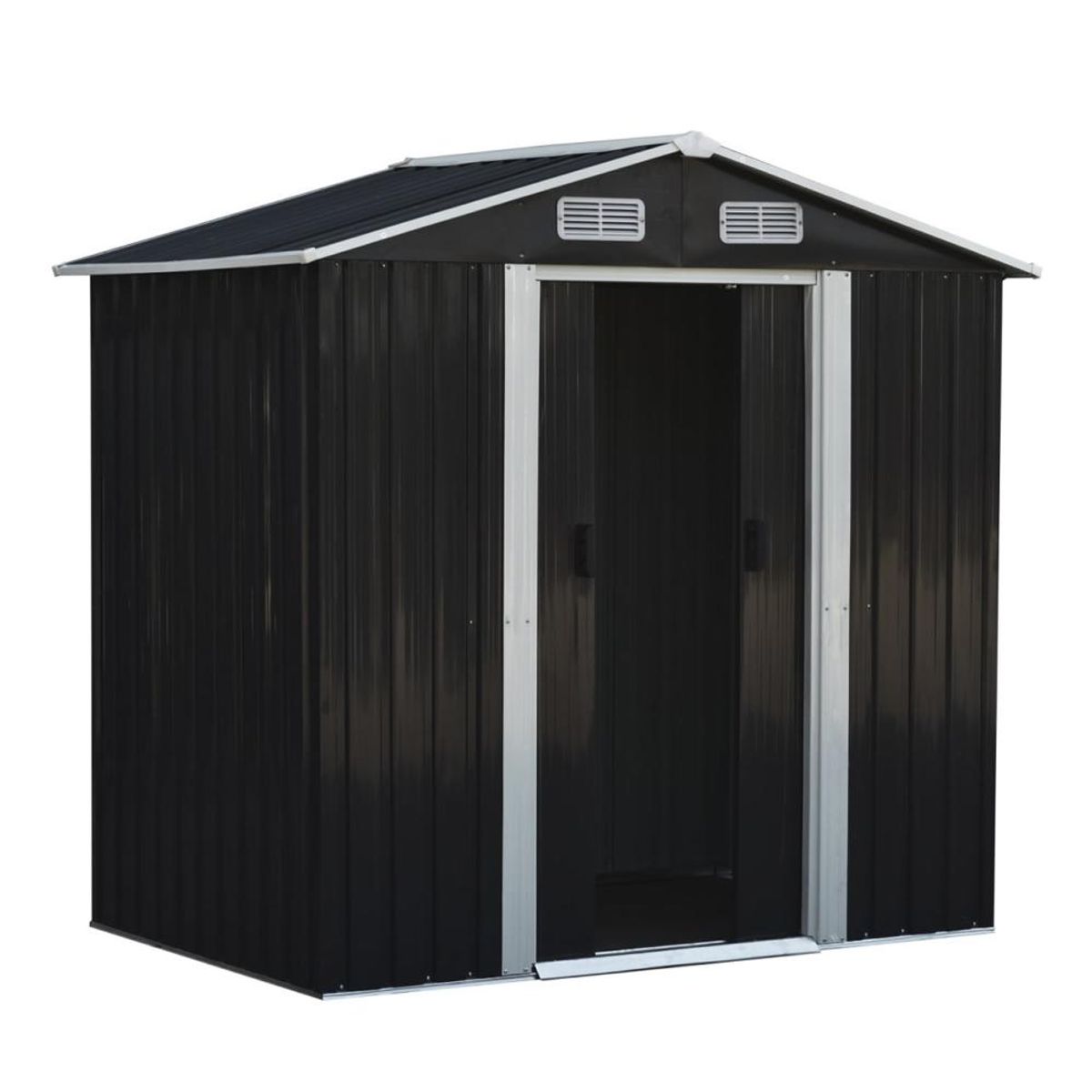 DETODOYMAS - Bodega De Jardín Negra 2.44M2 195x125cm DETODOYMAS