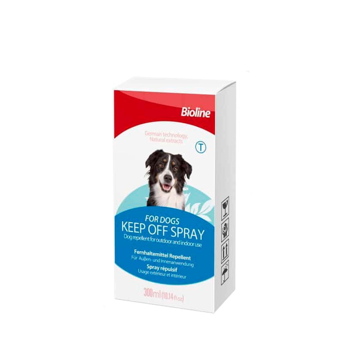 BIOLINE - Repelente Interiores Bioline Keep Off Spray Perros 300ml