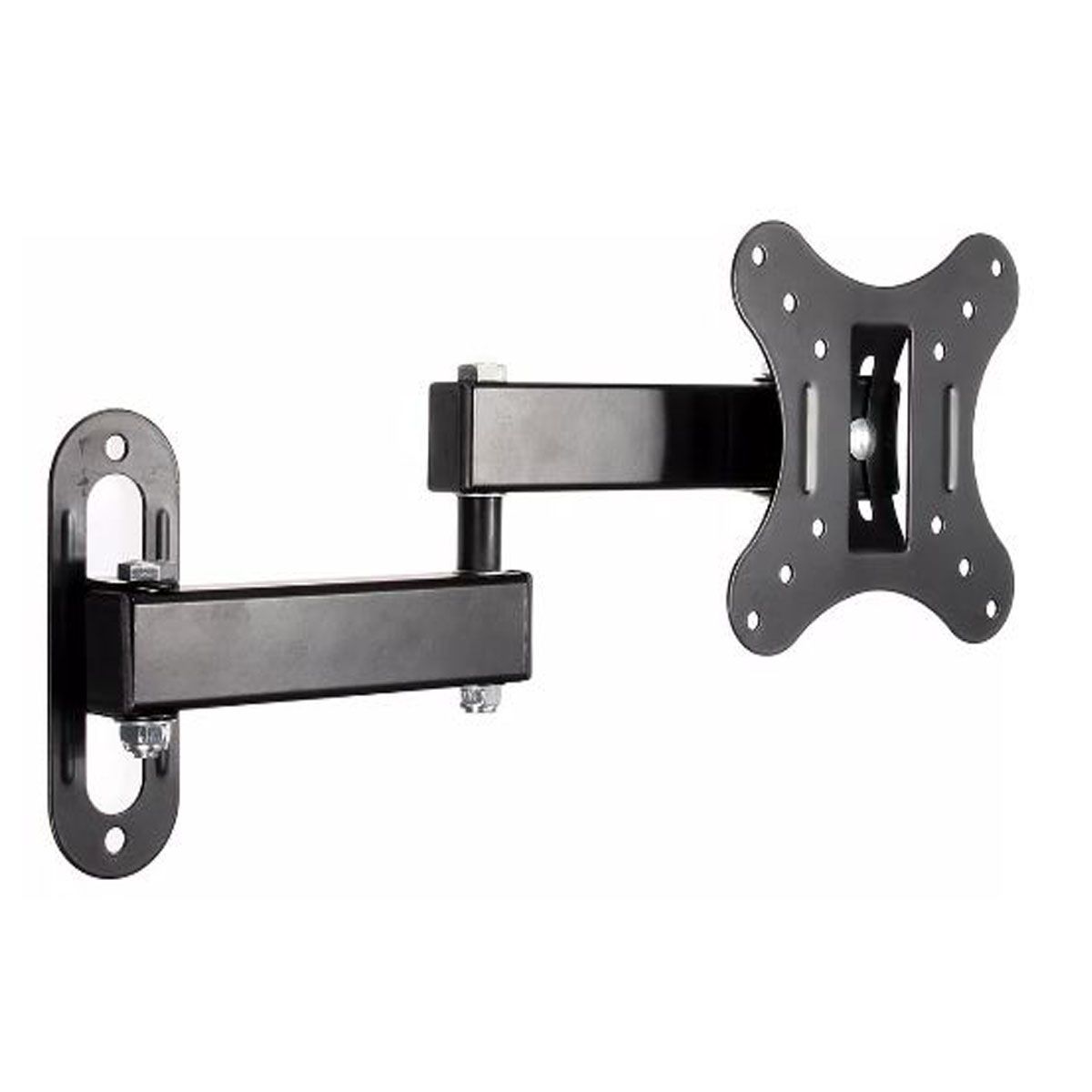 GENERICO - SOPORTE LCD/LED TIPO BRAZO EN MURO 14 A 27. 30KG.NEGRO.