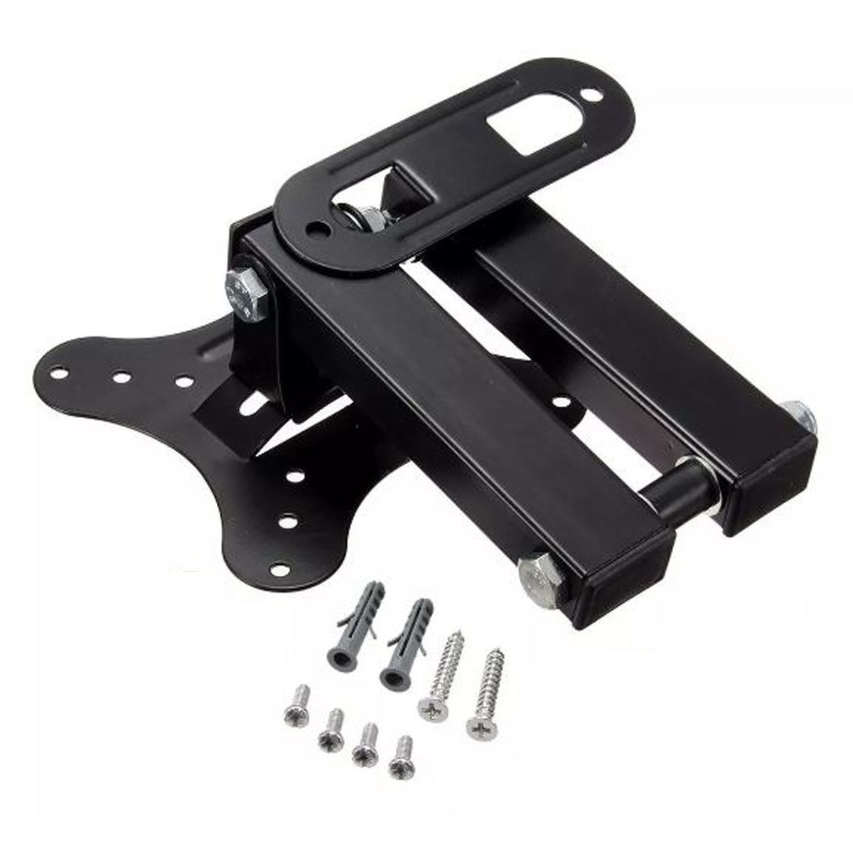 GENERICO - SOPORTE LCD/LED TIPO BRAZO EN MURO 14 A 27. 30KG.NEGRO.