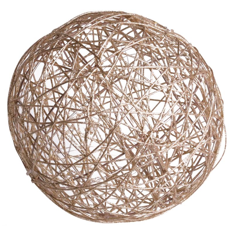 MALLORCA - Esfera Luminosa Luces Led Gold