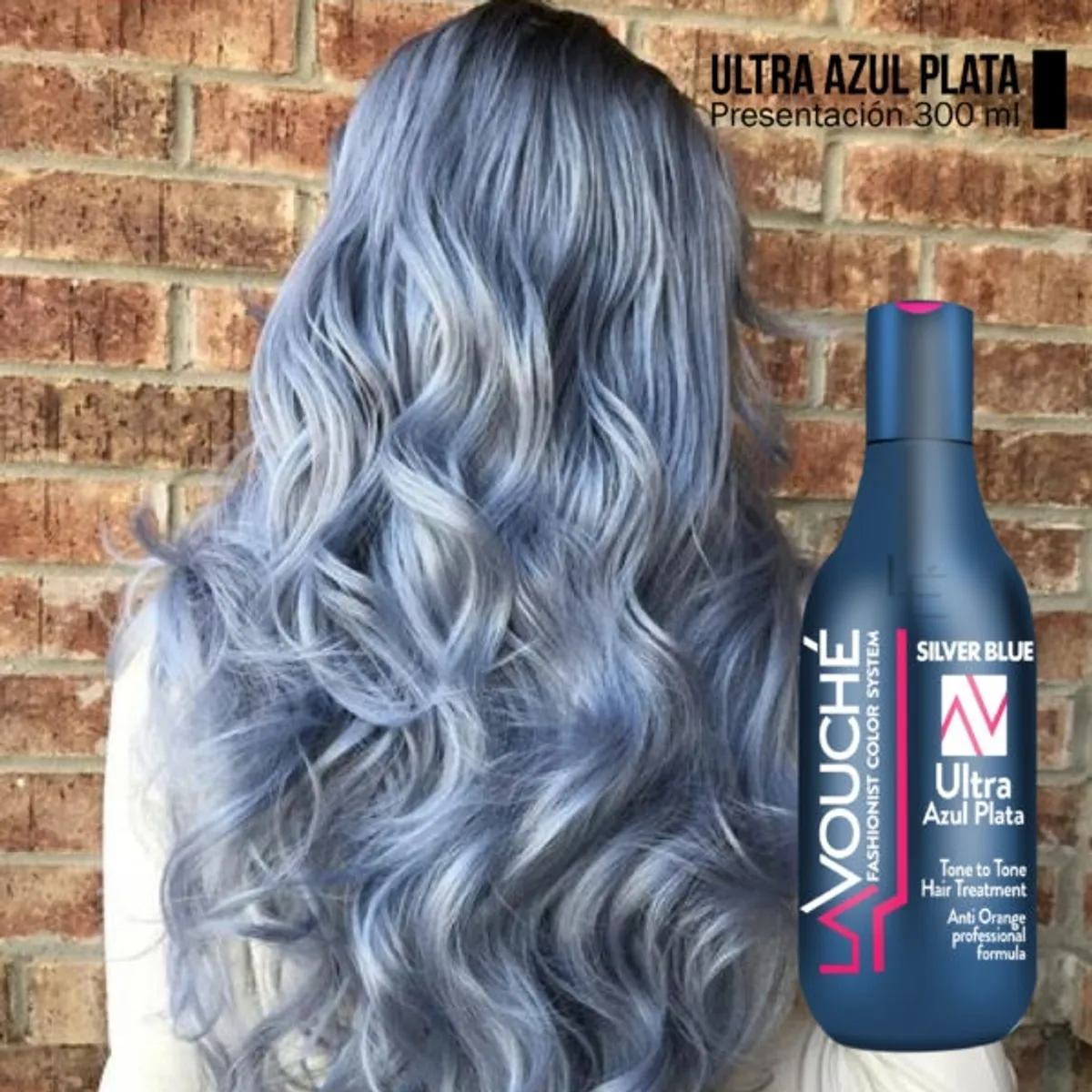 GENERICO - MATIZADOR ULTRA AZUL PLATA  LA VOUCHE 300 ML