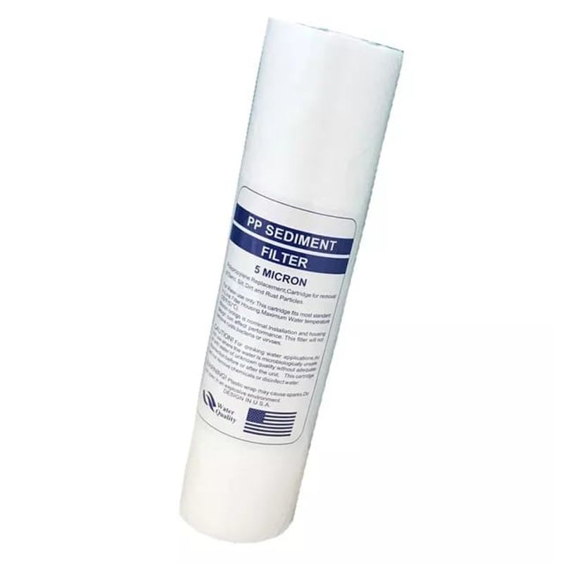 GENERICO - Filtro de agua repuesto purificador-ablandador PP 10x25