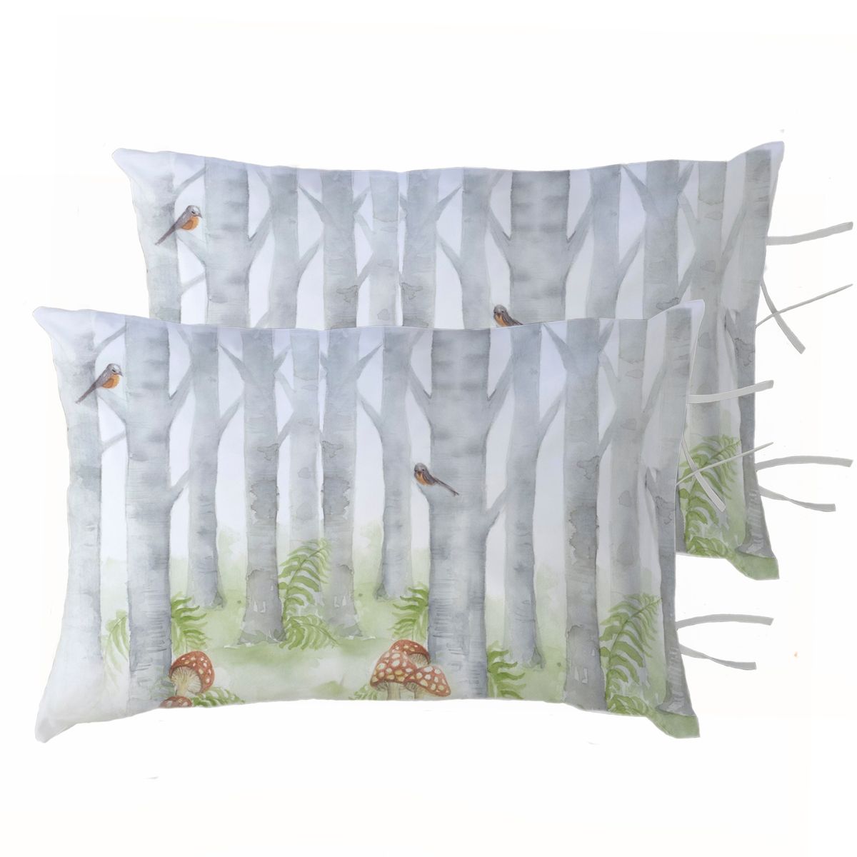 MARGARITA SCHEEL BY CASA ALVARINHO - PACK 2 FUNDAS ALMOHADA BOSQUE 50X70