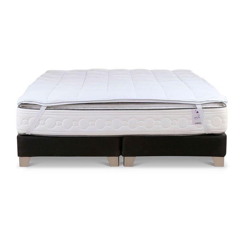 ROSEN - Topper Microfibra Super King 200 X 200 Cm - ROSEN