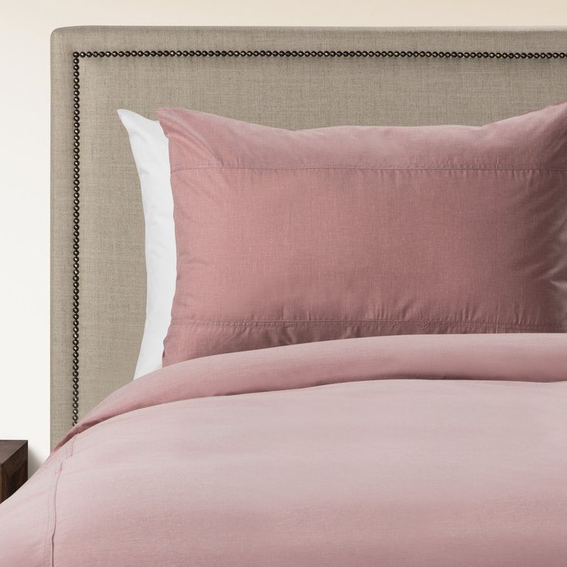 ROSEN - Funda Plumón Rosen Stamp Unicolor King Rosa