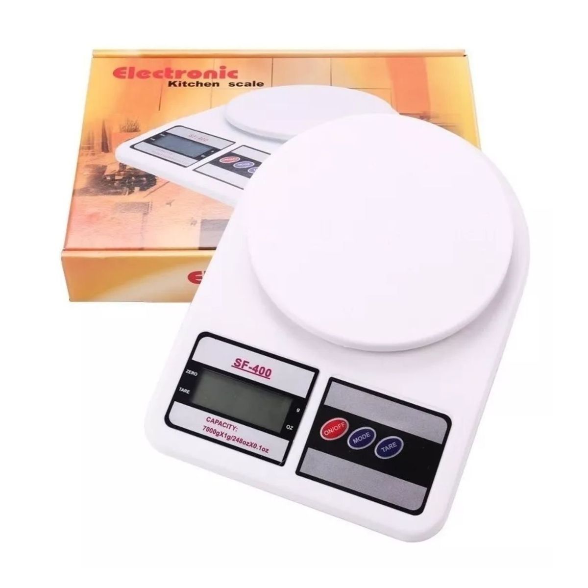 GENERICO - Balanza Pesa Digital Para Cocina Comercio 7kg