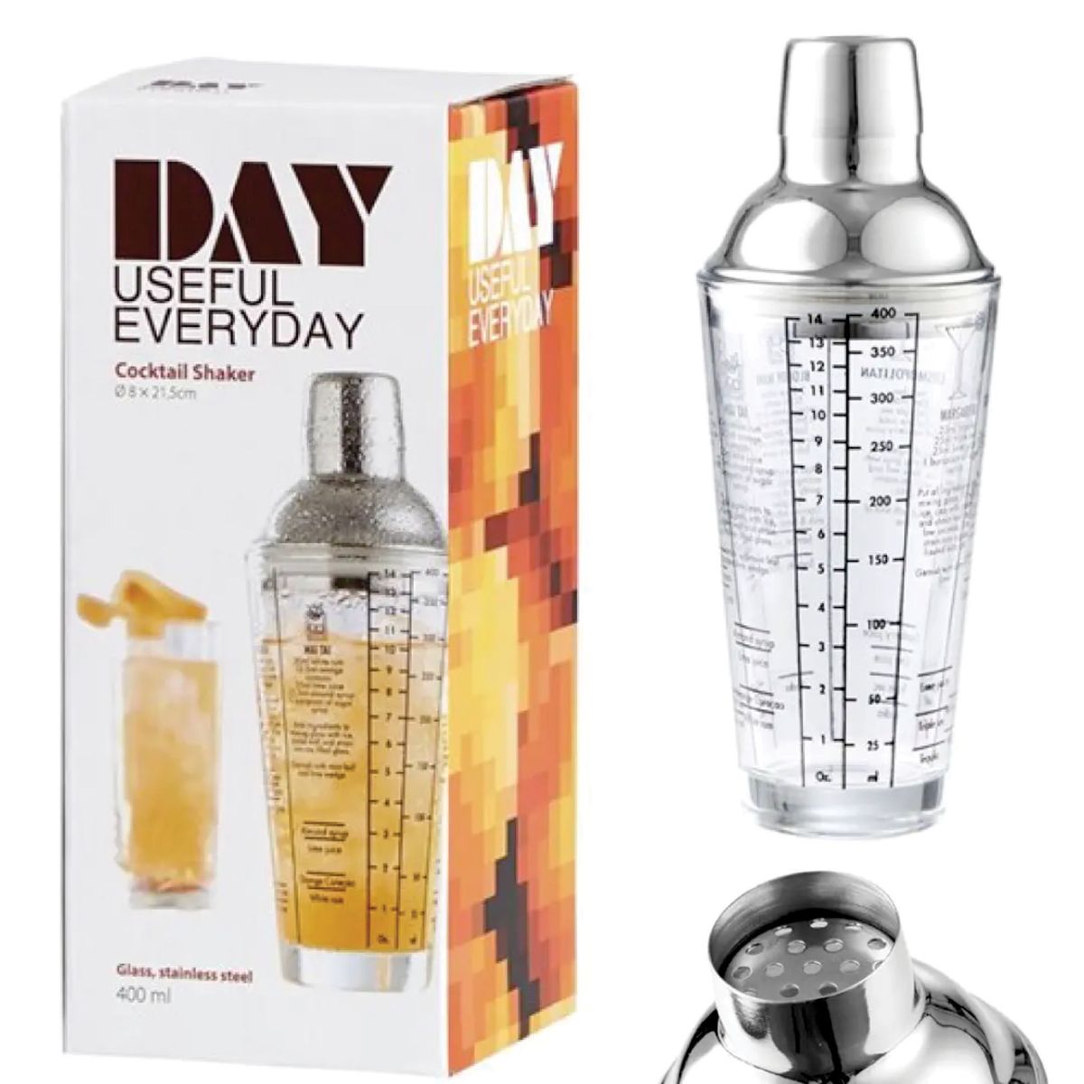 2D - Cocktelera vidrio