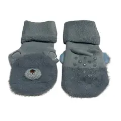 TU SAQUITO - Calcetines azules de bebé con osito
