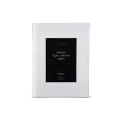 ROSEN - Sábana 300 Hilos Algodón Lisa Blanca 2 Plazas