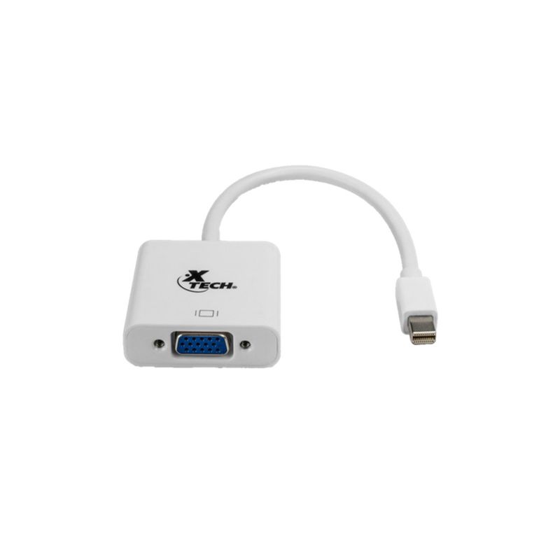 XTECH - Xtech Adpatador Mini Displayport Macho a VGA Hembra XTECH