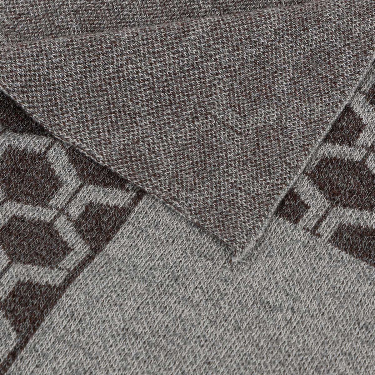 NINA HERRERA - Manta Tejida Veranda Gris 130x170cm