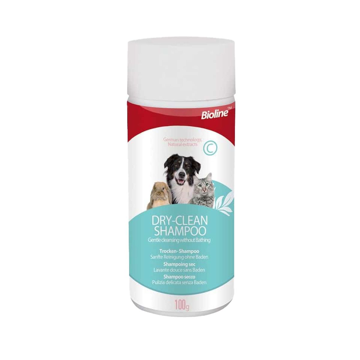 BIOLINE - Shampoo En Polvo Bioline Perros y Gatos , 100gr