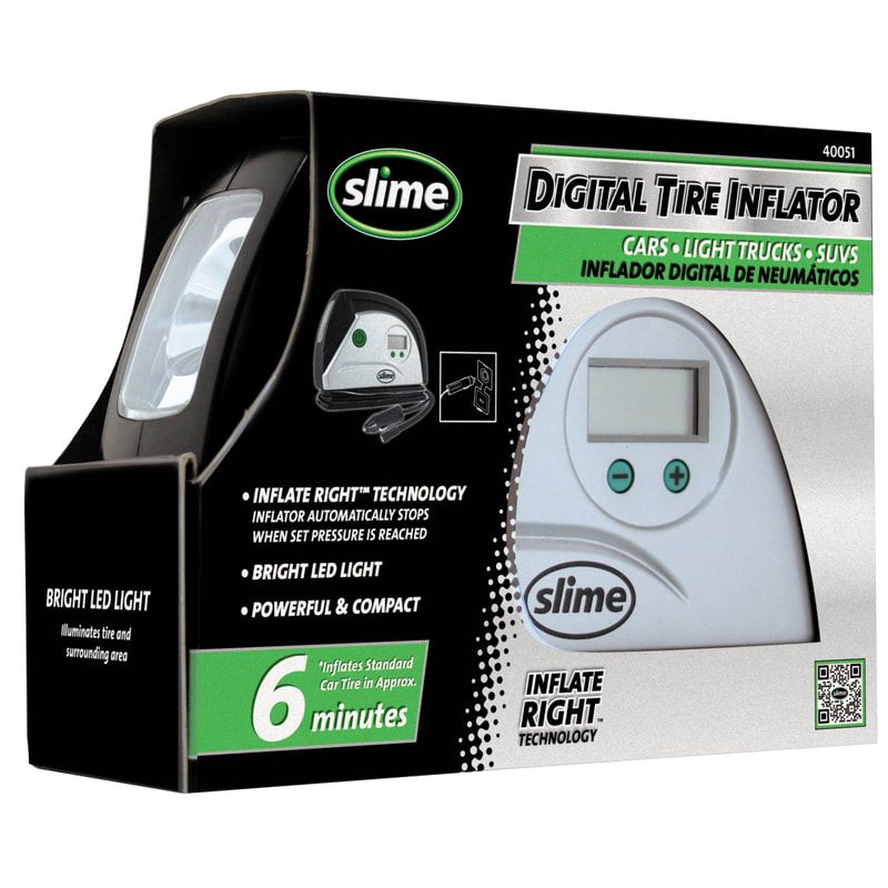 SLIME - Compresor Digital 12V Slime
