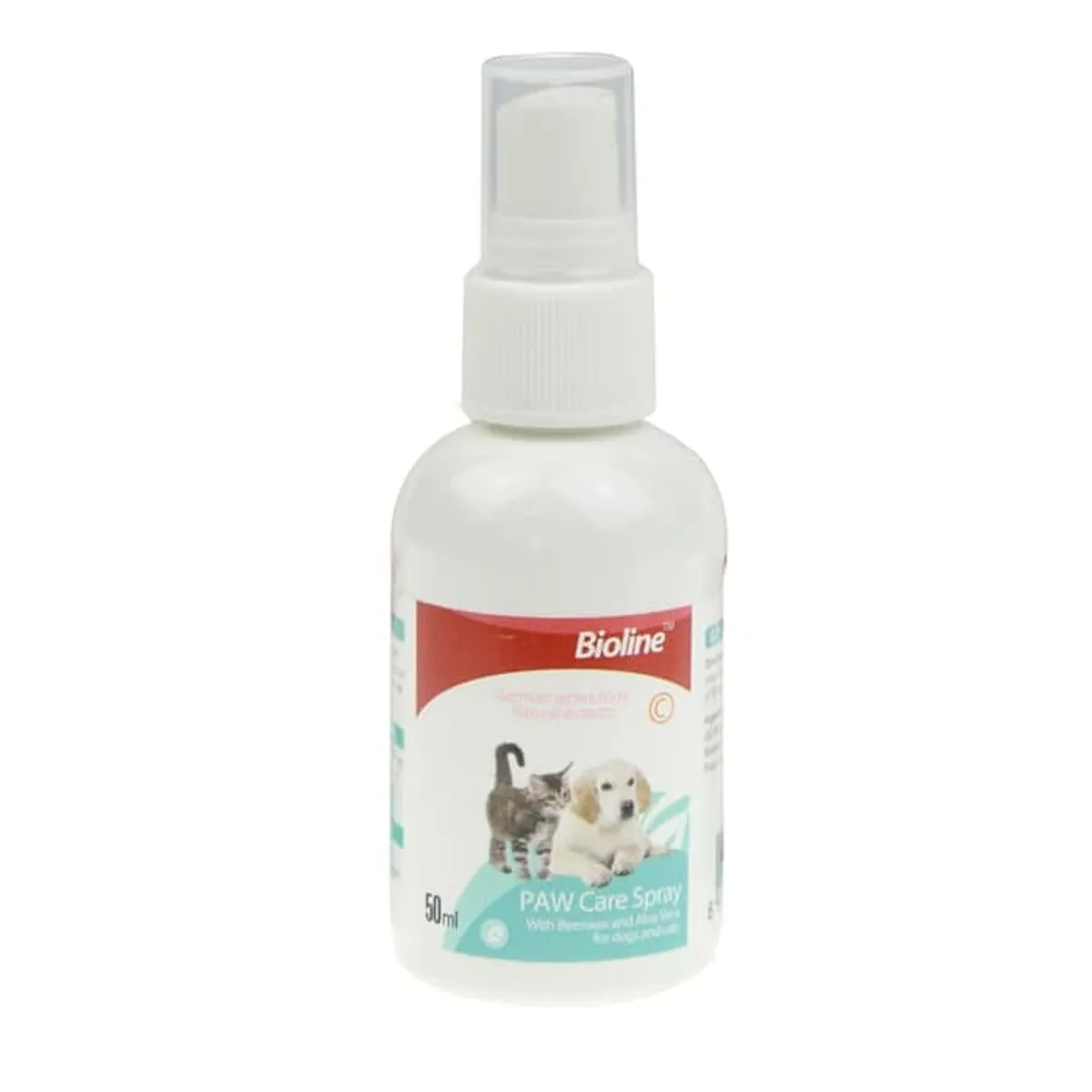 BIOLINE - Spray Cuidado Patas Bioline Paw Care Perro y Gatos, 50ml