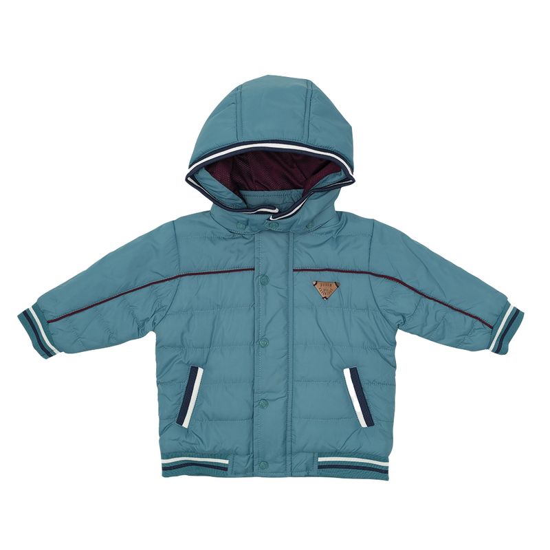 PILLIN - Parka con Capucha Bebé Niño Verde Pillin PILLIN
