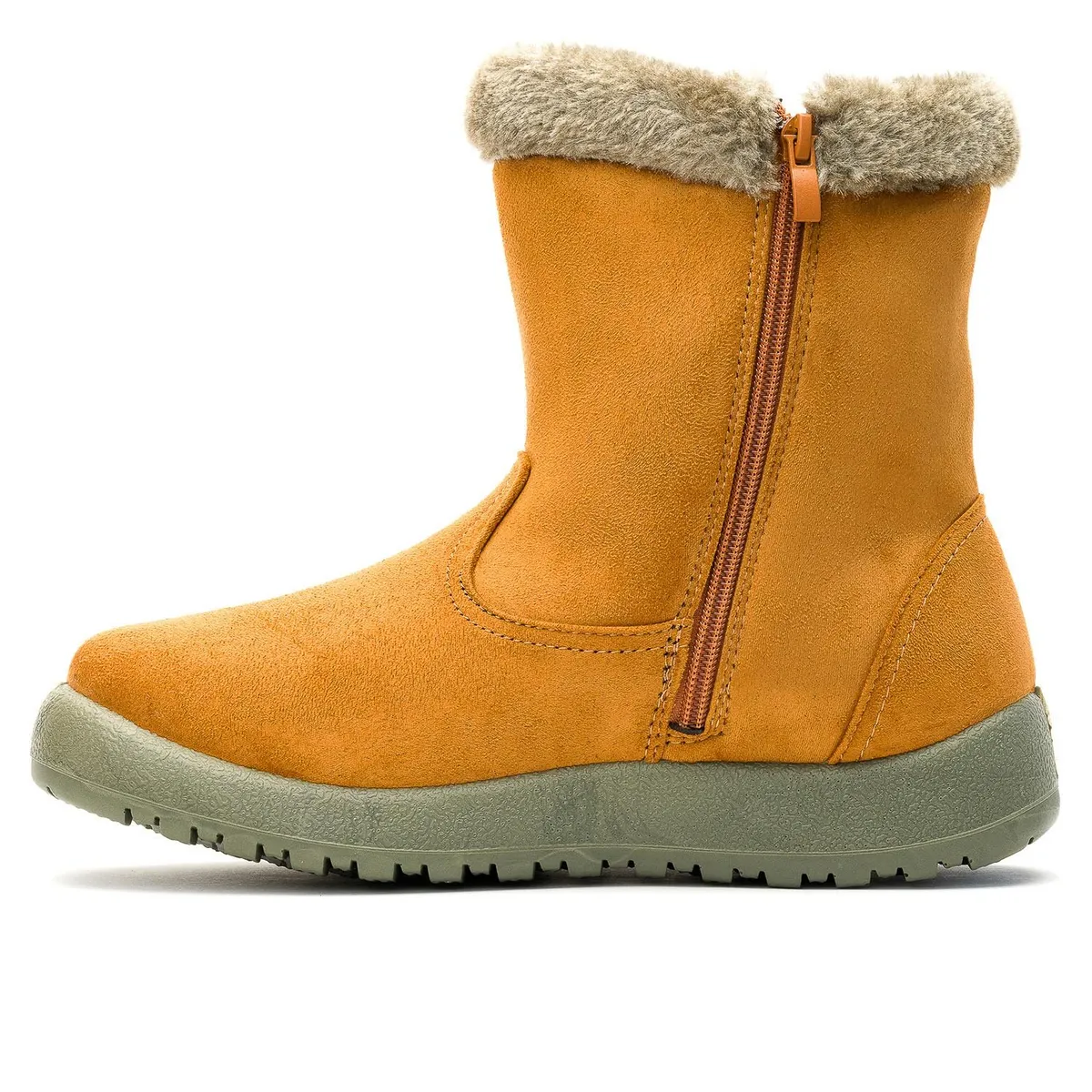 CHANCLETA - Bota Mujer Camel Fresia Chancleta