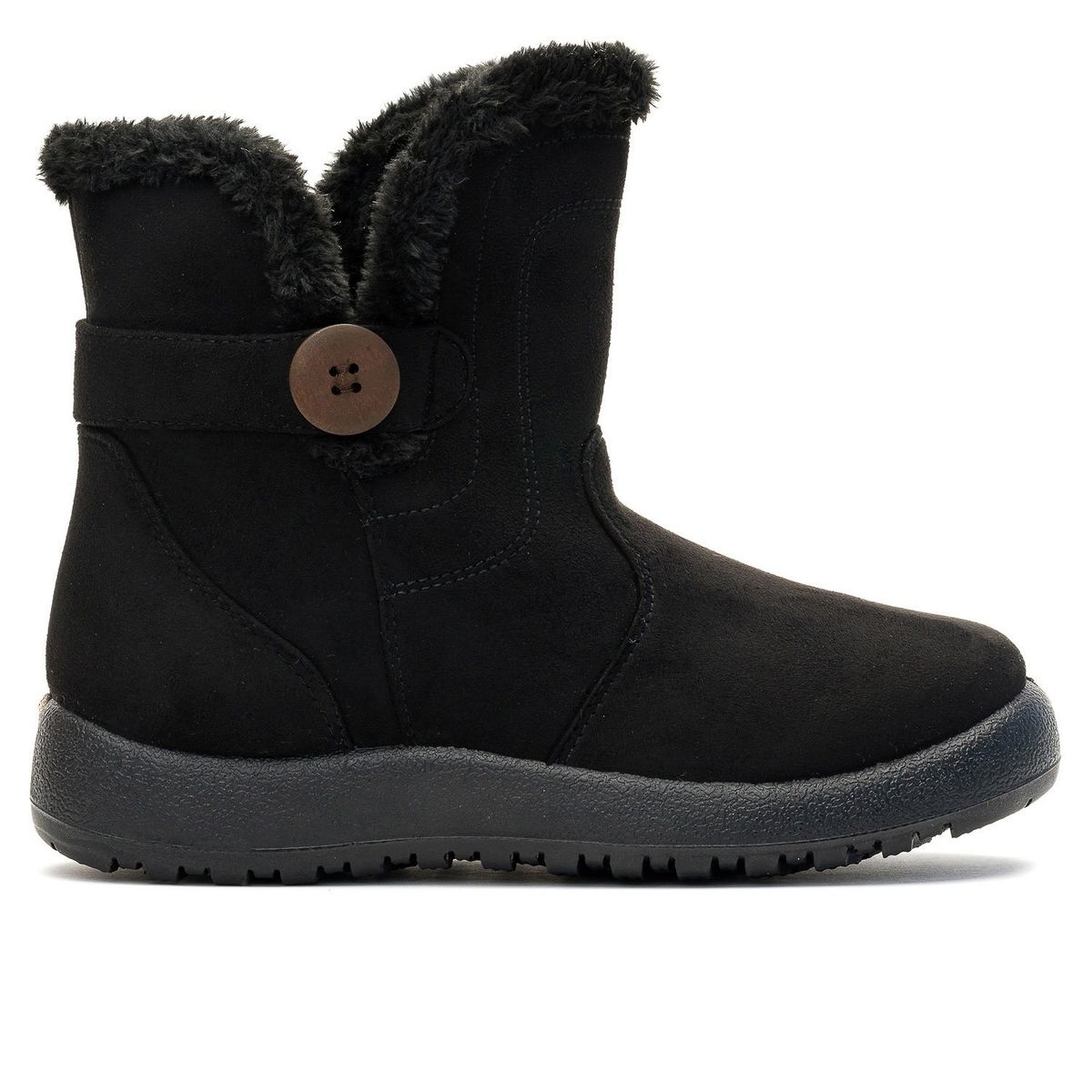 CHANCLETA - Bota Mujer Negro Silene Chancleta