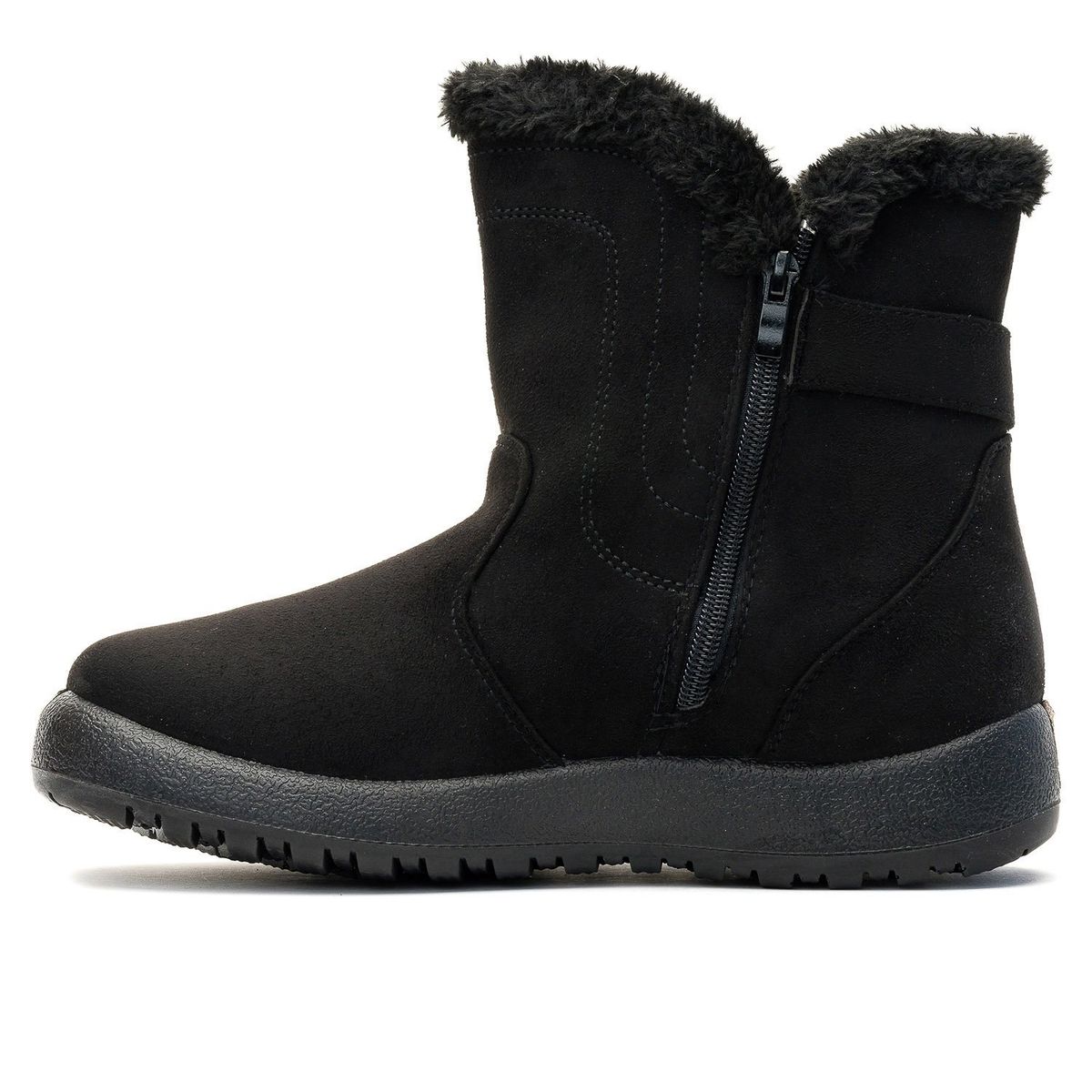 CHANCLETA - Bota Mujer Negro Silene Chancleta