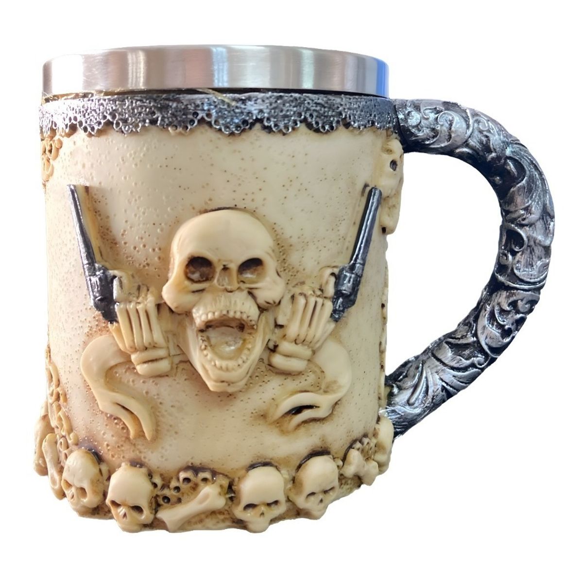 GENERICO - Shoperos Cerveceros Vaso Cervecero Vasos Shopero Calabera 1.