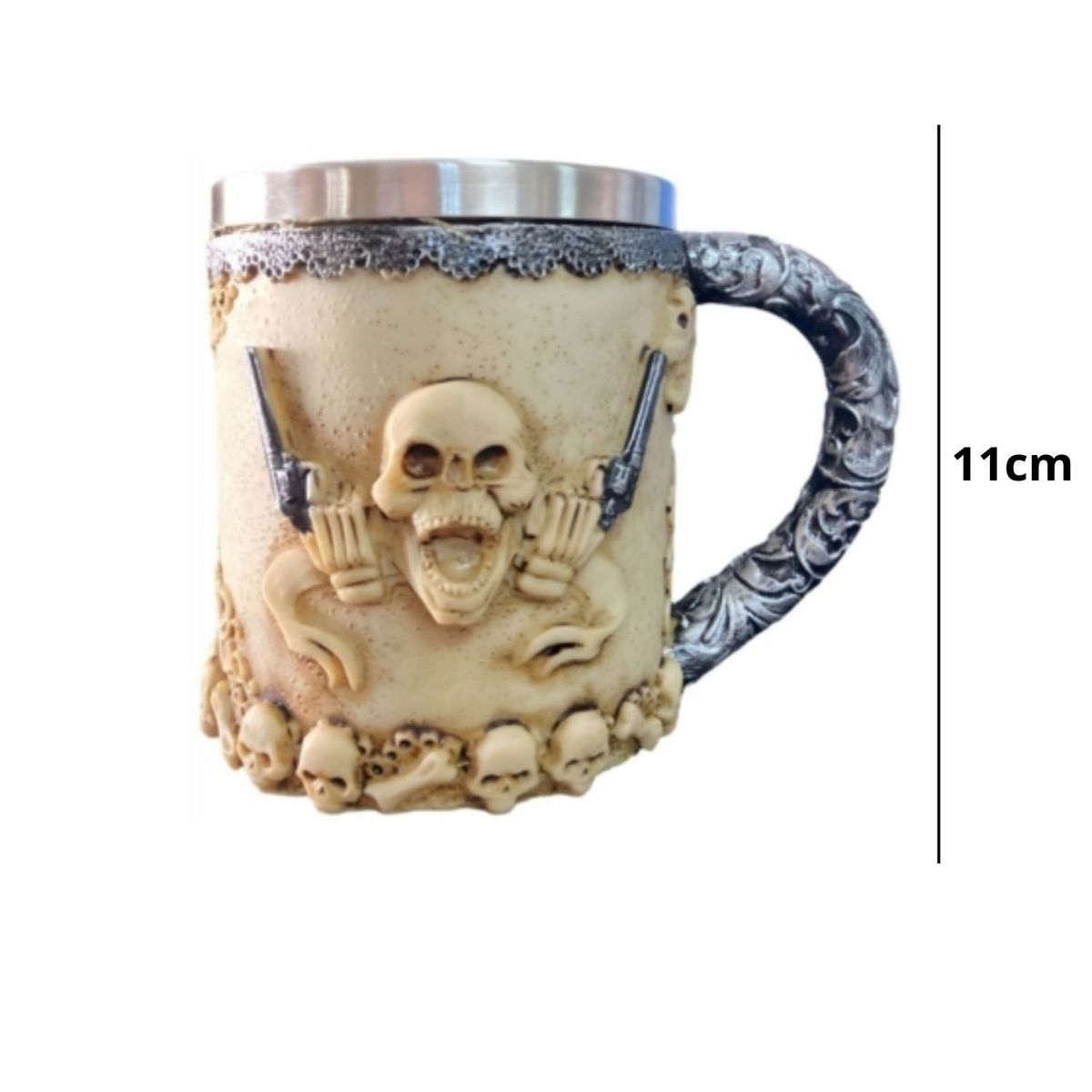 GENERICO - Shoperos Cerveceros Vaso Cervecero Vasos Shopero Calabera 1.