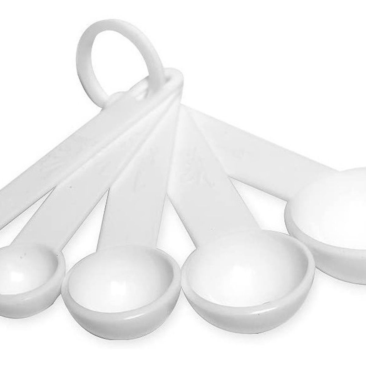 GENERICO - Pack X5 Cucharas Medidoras Cuchara Medidora Plastico Colores.
