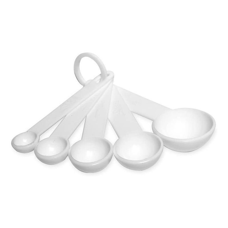 GENERICO - Pack X5 Cucharas Medidoras Cuchara Medidora Plastico Colores.