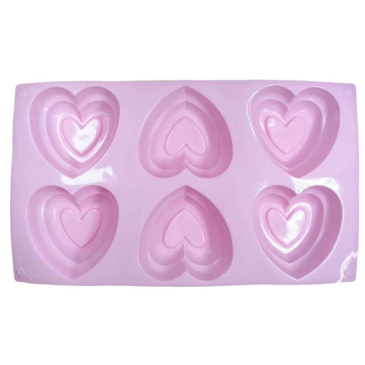 GENERICO - Molde Silicona Corazon Moldes De Silicona Molde Corazon..
