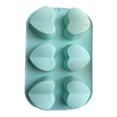 GENERICO - Molde Silicona Moldes Silicona Reposteria Corazon Partido.