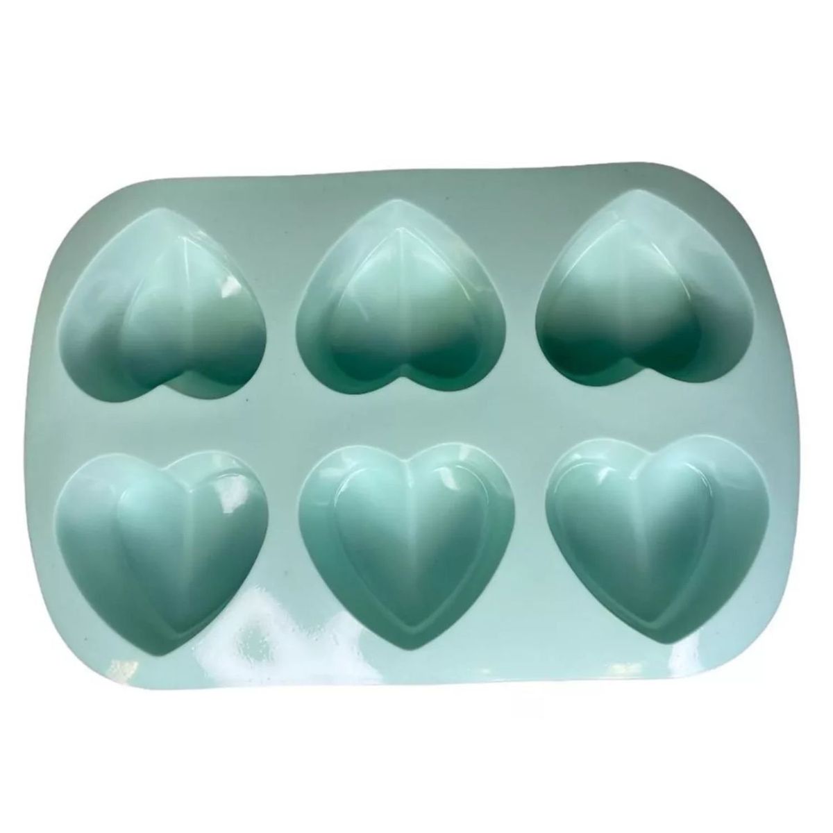GENERICO - Molde Silicona Moldes Silicona Reposteria Corazon Partido.