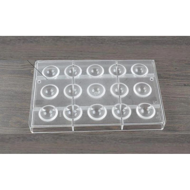 GENERICO - Moldes Chocolate Moldes De Chocolate Policarbonato 15circulo.