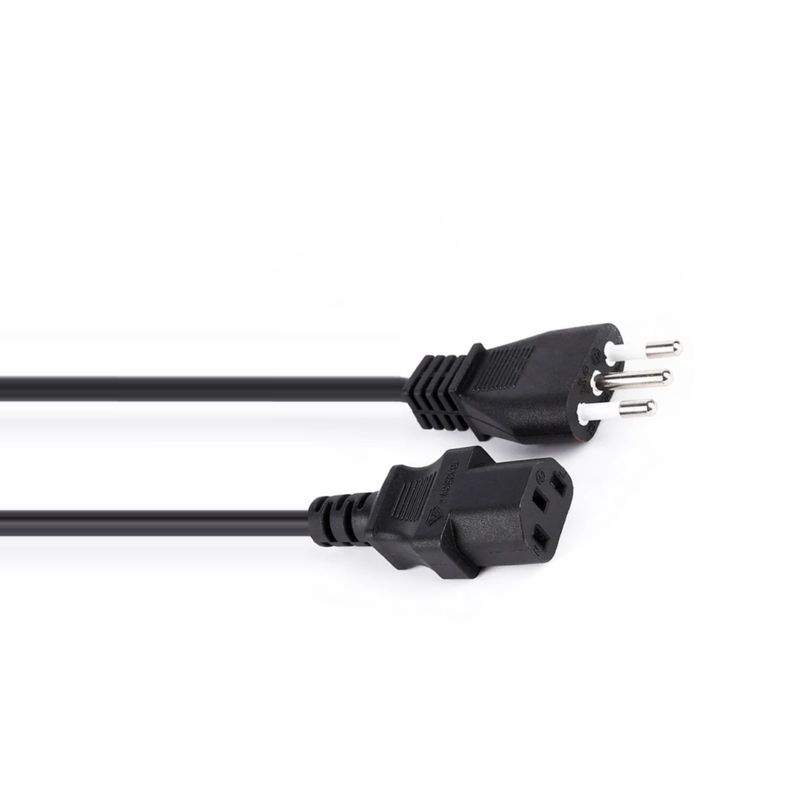 ULINK - Cable de Poder PC y Electrodomésticos Reforzado 1.8M 220V - Negro