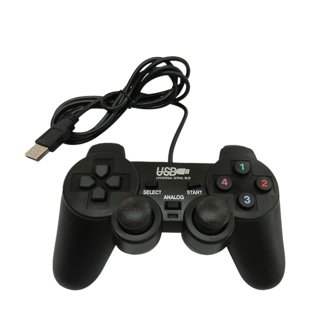 GENERICO - Joystick Mando USB para PC Dualshock