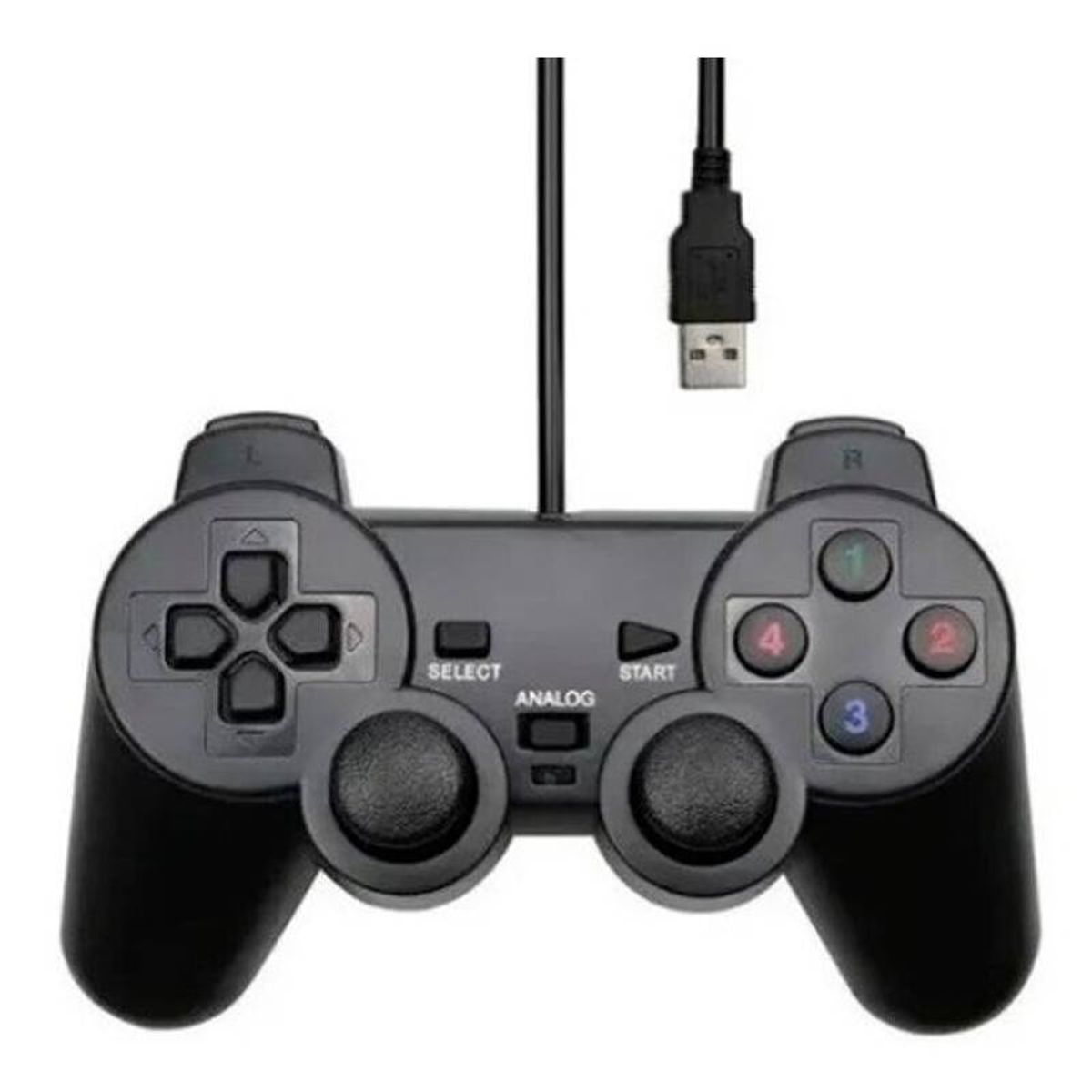 GENERICO - Joystick Mando USB para PC Dualshock
