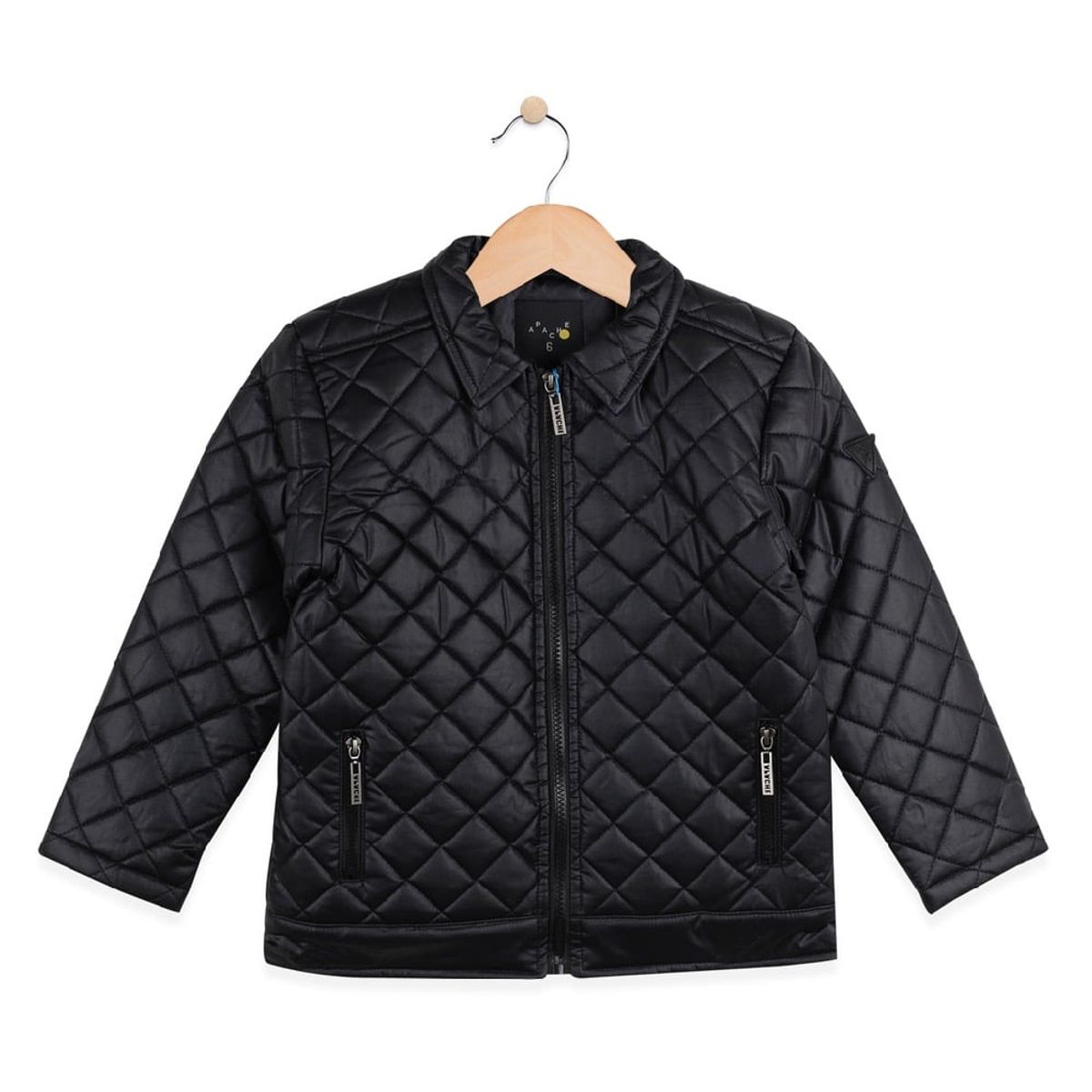 PILLIN - Parka Algodón Invierno Niño Negro PILLIN