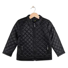 PILLIN - Parka Algodón Invierno Niño Negro