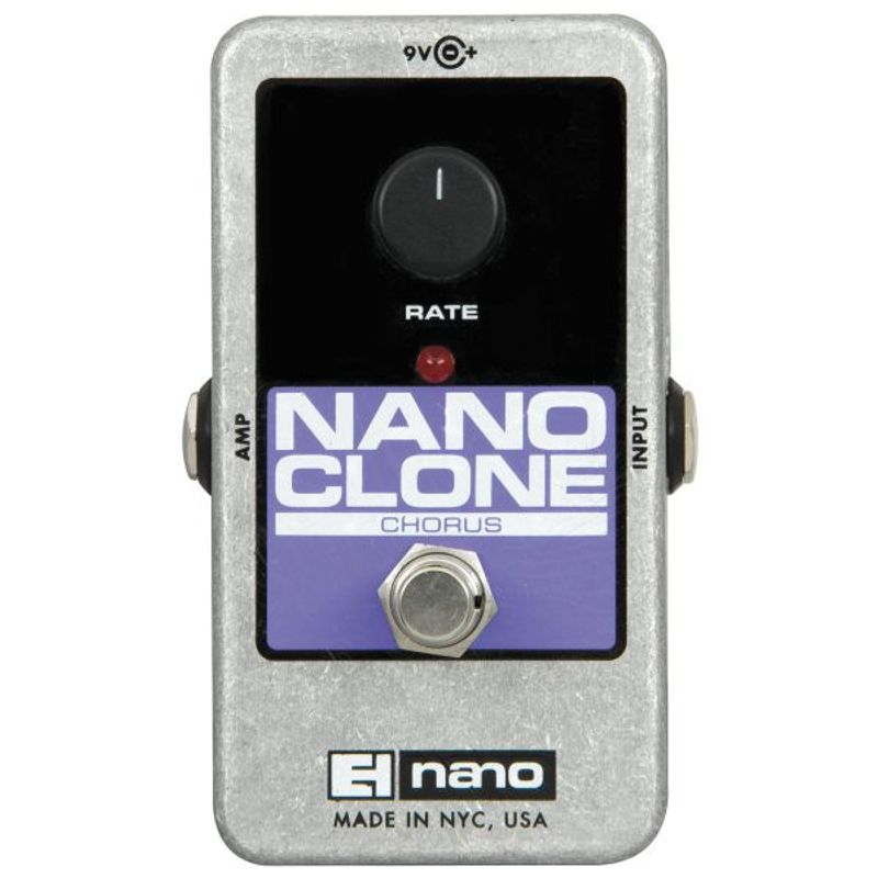 ELECTRO HARMONIX - Pedal Análogo Chorus Nano Clone Electro Harmonix