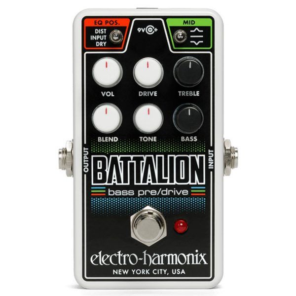 Pedal Preamp Bajo/Overdrive Nano Battalion