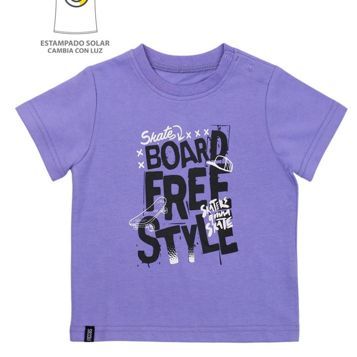 FICCUS - Polera bebé niño estampado solar