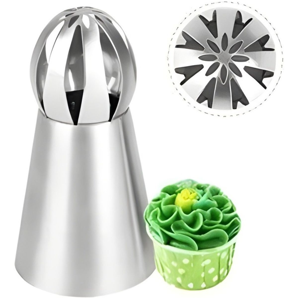 GENERICO - Boquillas Rusa Esfera Boquilla Reposteria Rusa Esfera E19.