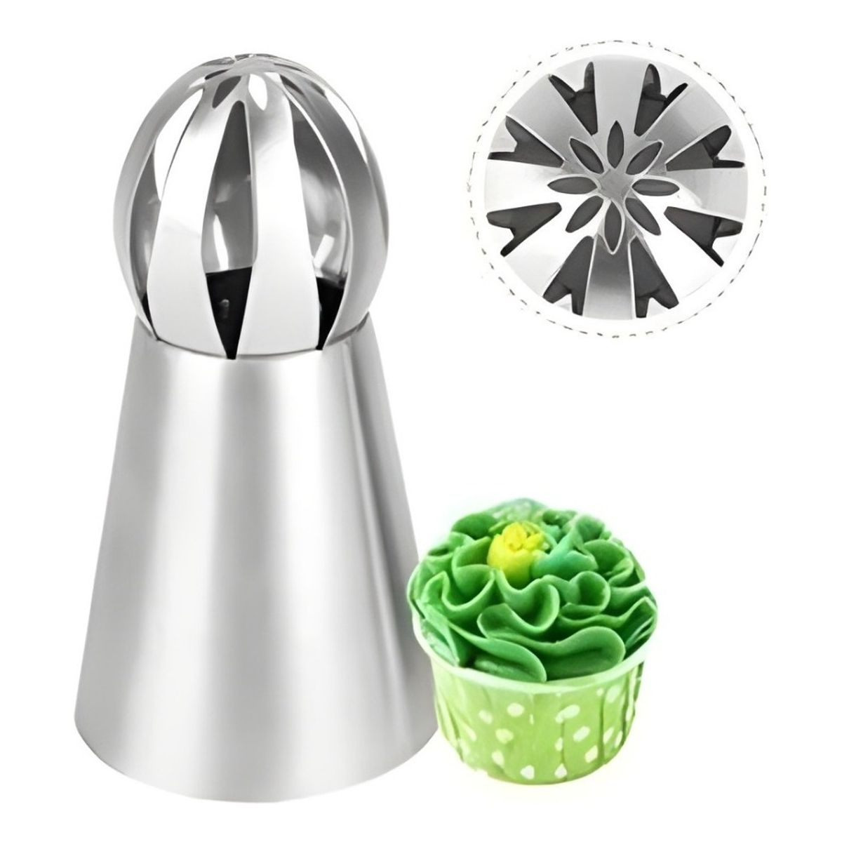 GENERICO - Boquillas Rusa Esfera Boquilla Reposteria Rusa Esfera E19.