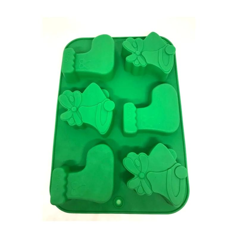 GENERICO - Molde De Silicona Molde Navidad Moldes Navideños Campana Bot..